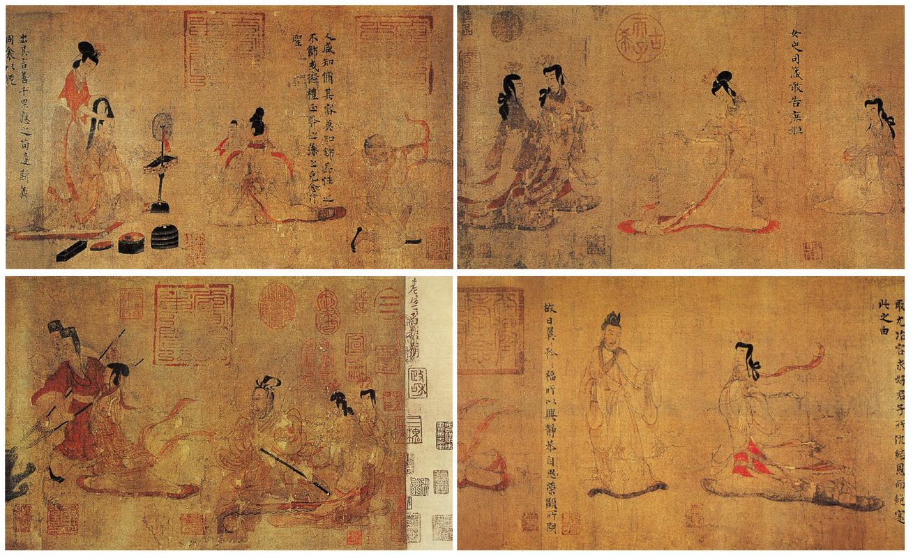 中国古代十大著名画家图片