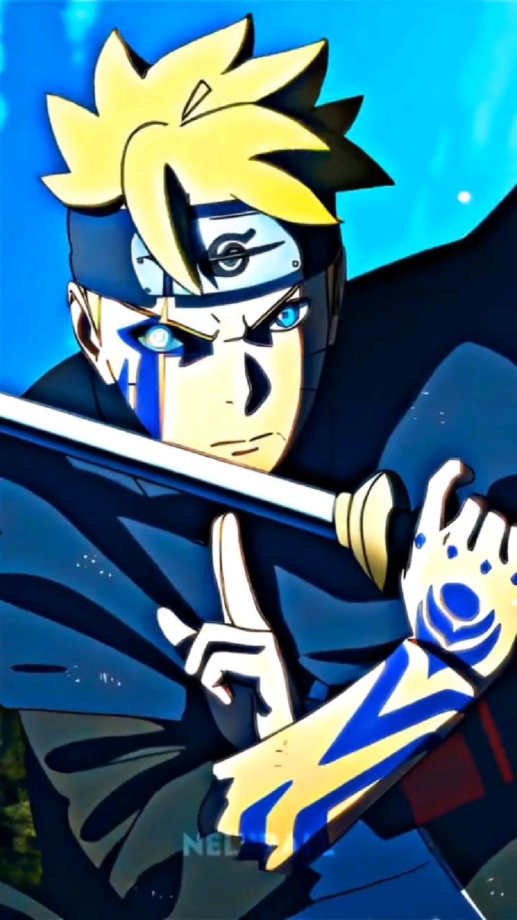 这么一看博人也挺帅