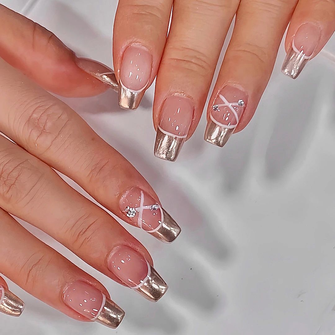 超火的芭蕾美甲,精致女孩必备!