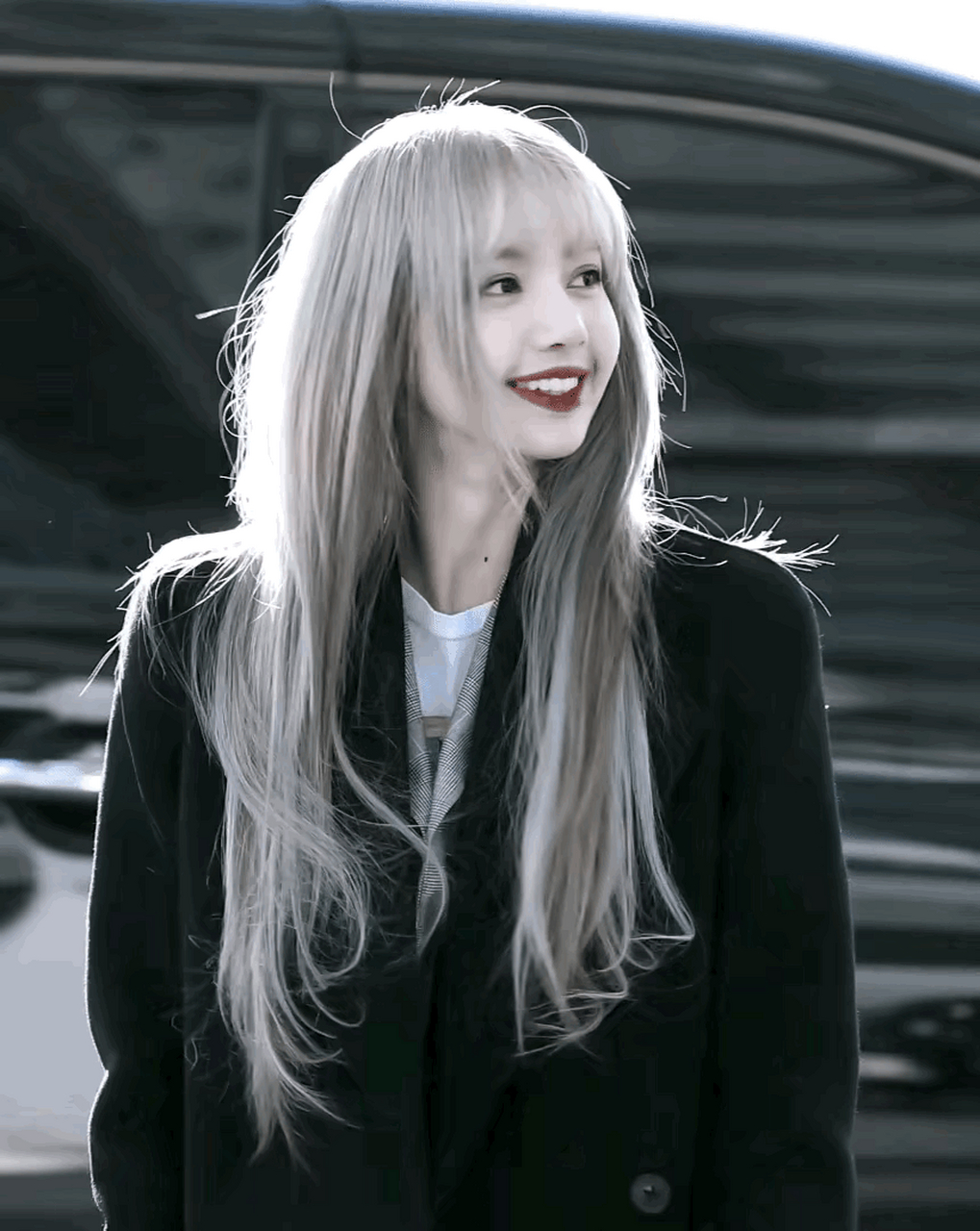 lisa# #lisa无刘海造型