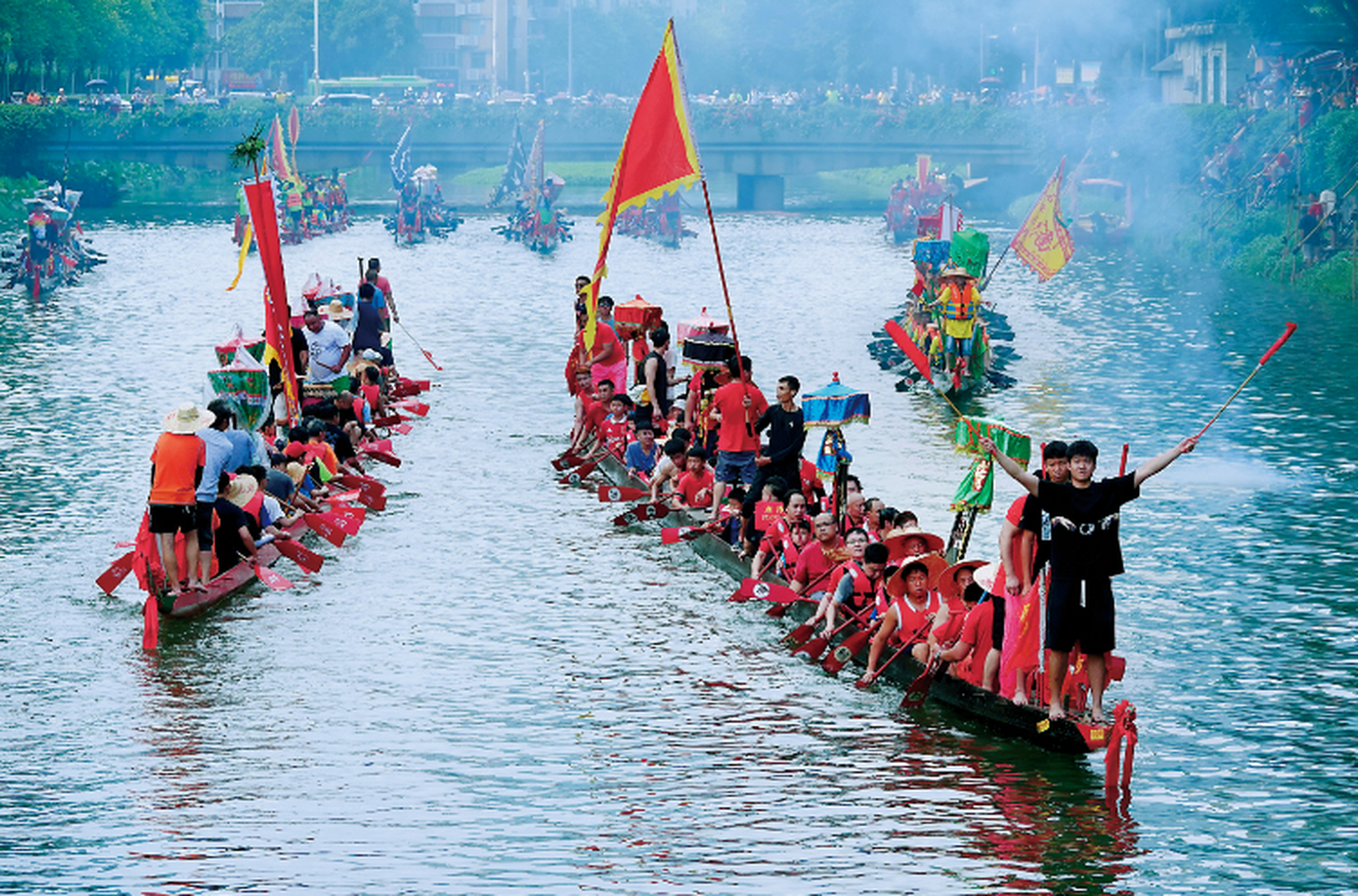 加油加油!#端午节赛龙舟