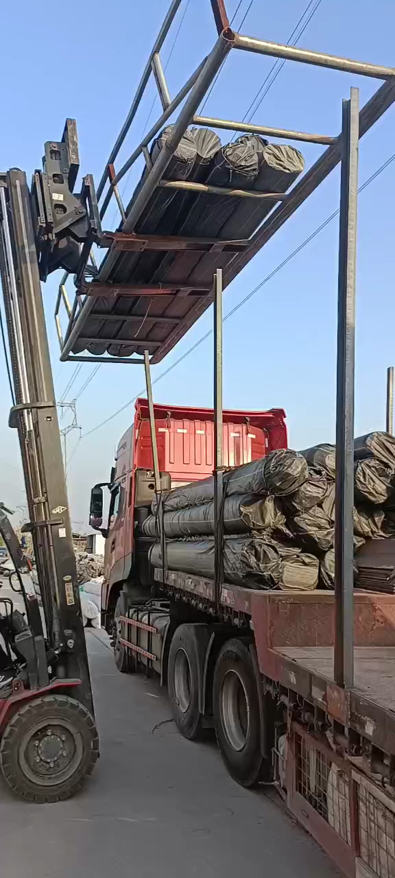 长丝土工布装车走起来