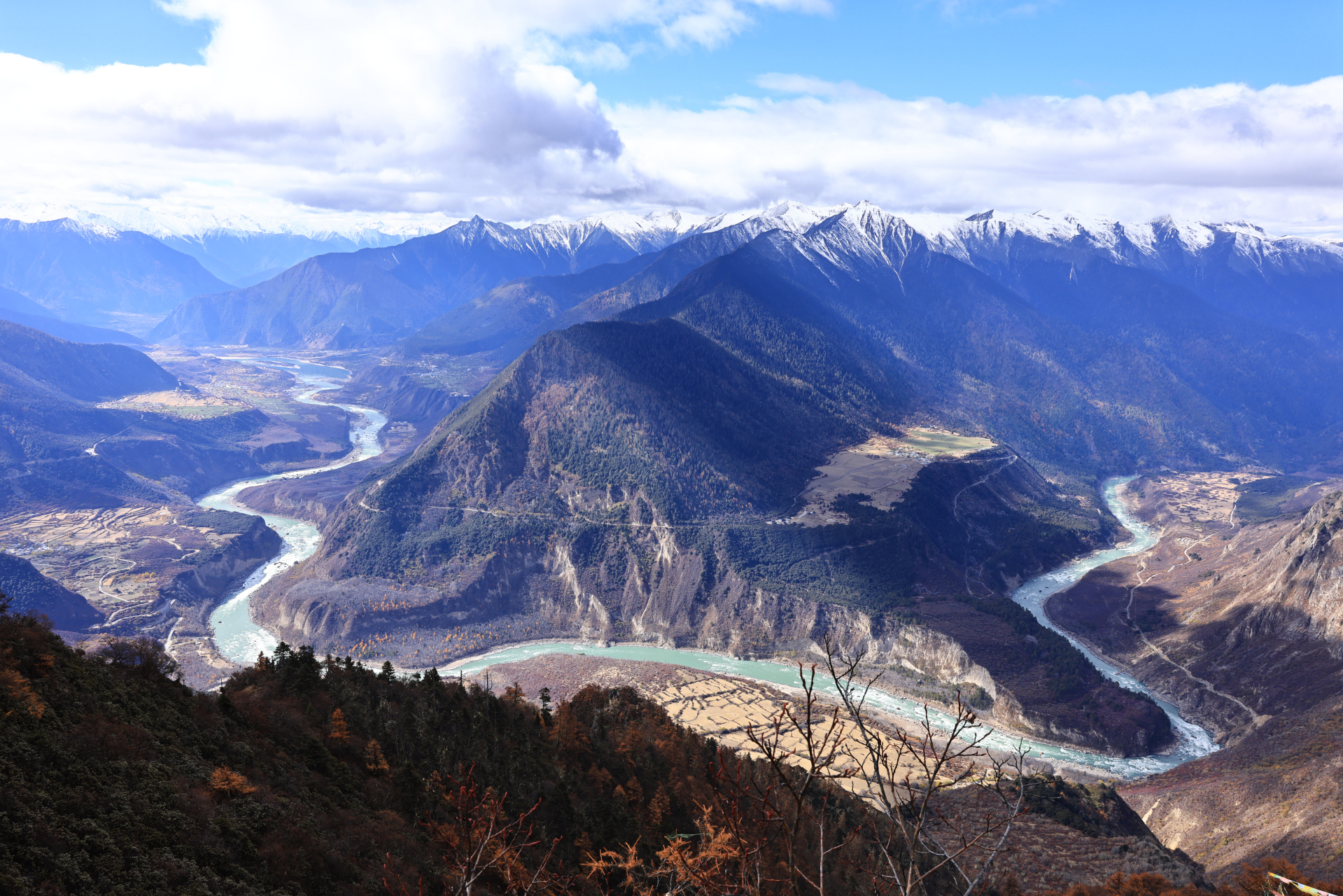 山河风景图片