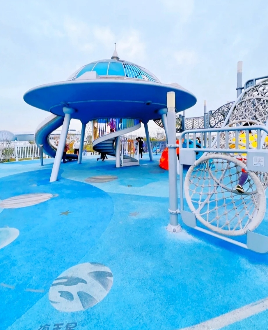 上海临港星空之境海绵公园令人叹为观止之地