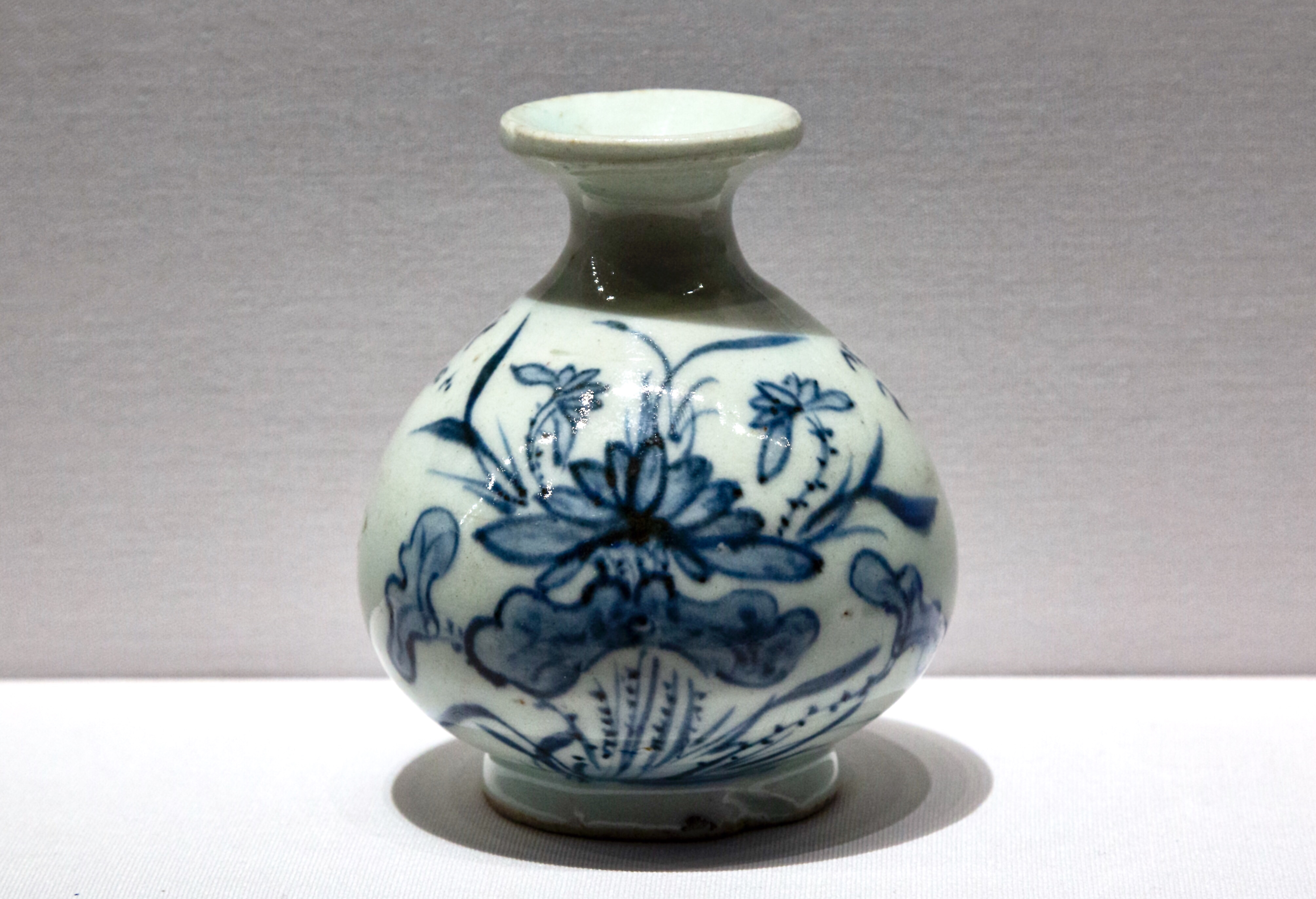 《人间烟火抚凡心》-明清民窑青花瓷/「壹」/草木华滋-圣洁莲花