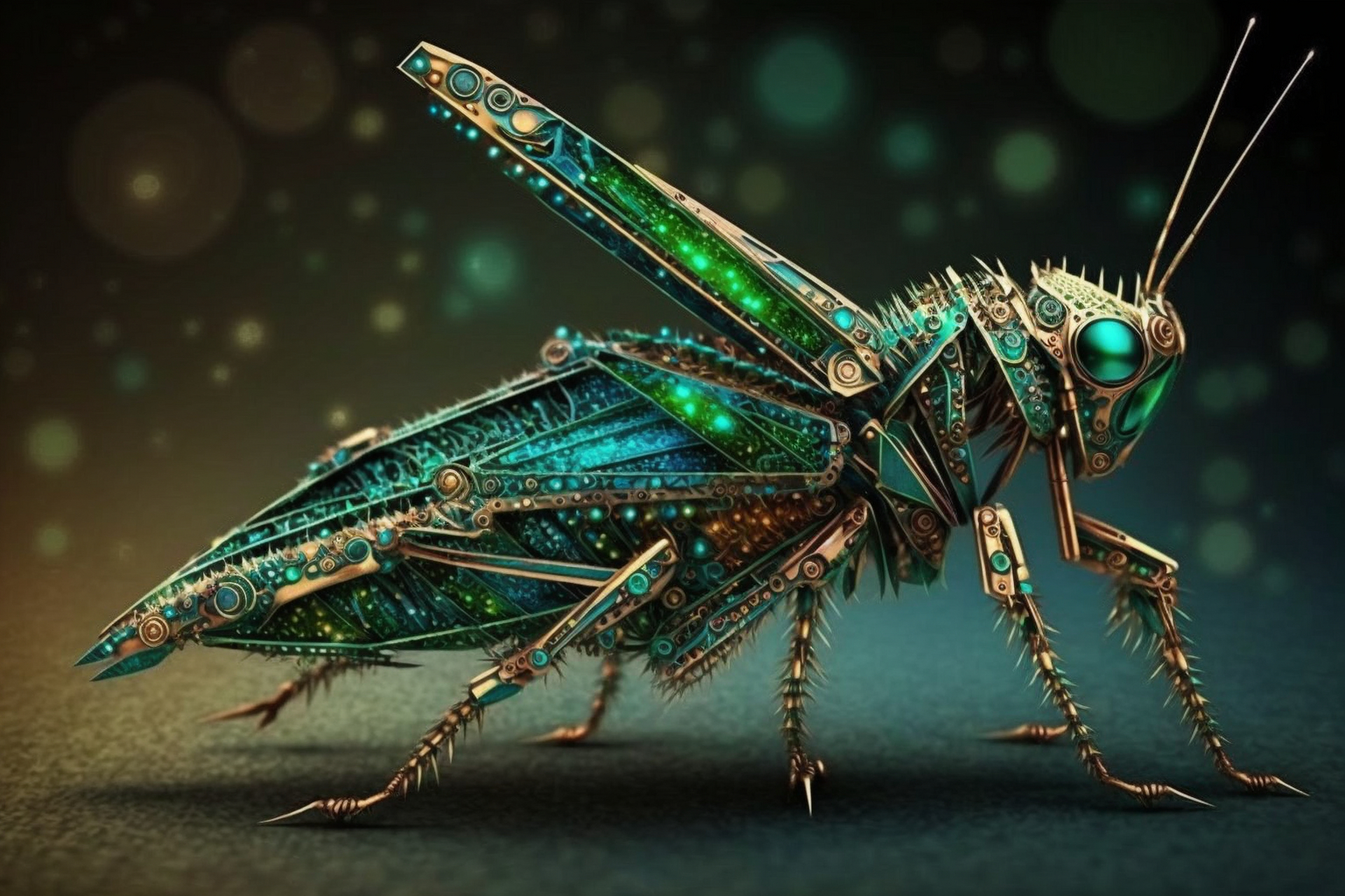 机甲蚂蚱,酷炫来袭