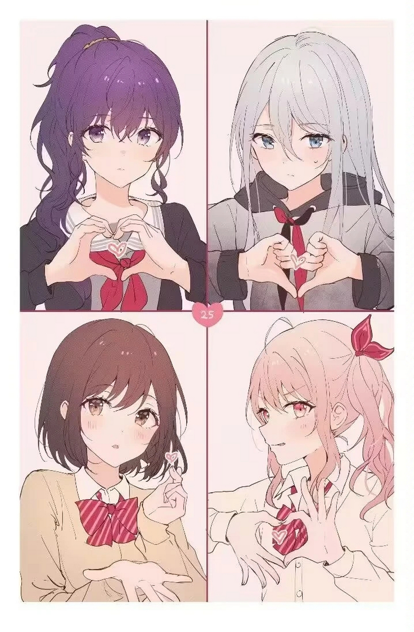 喜欢第二个比心#二次元美图