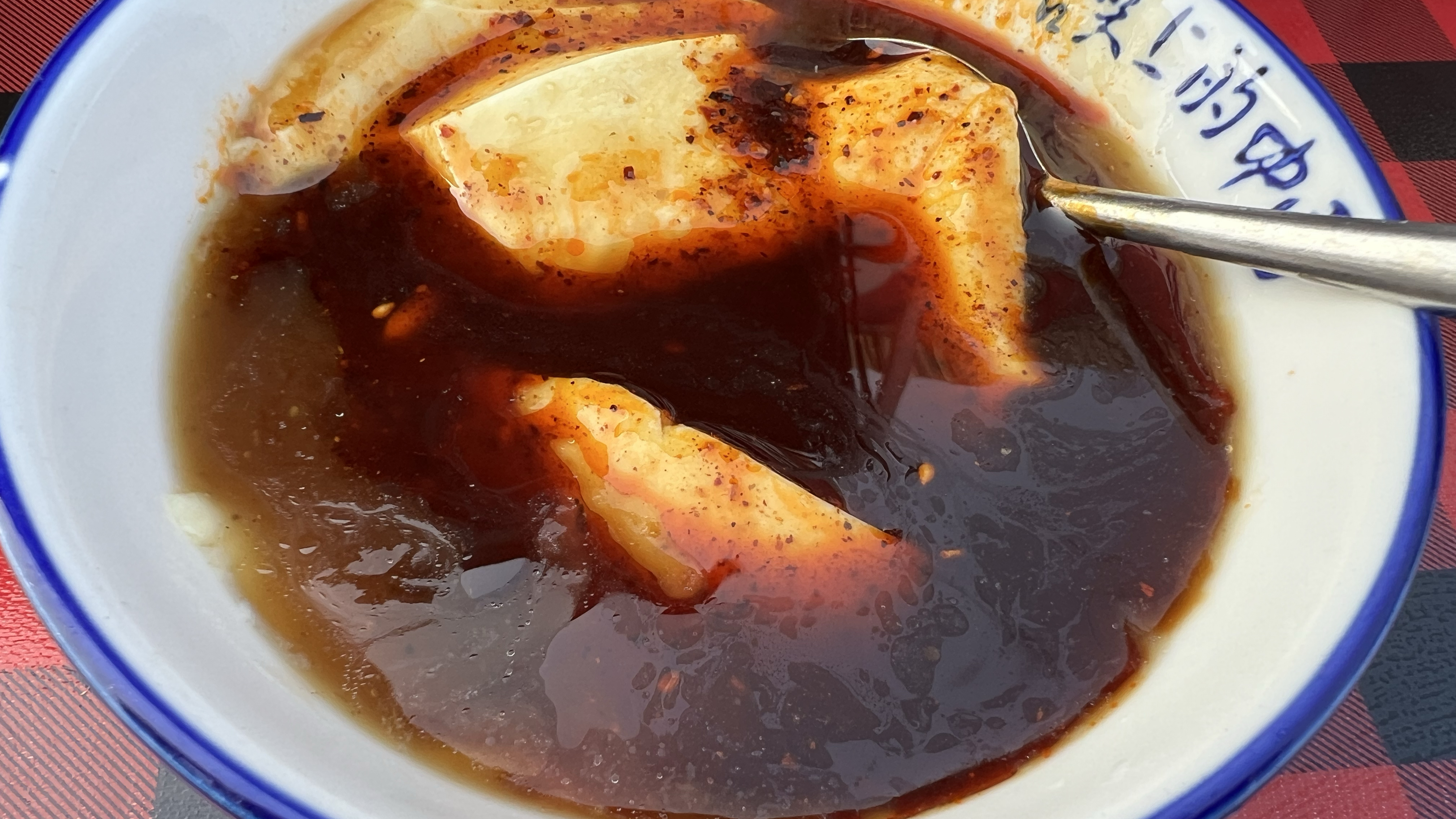 吃个乾县豆腐脑,开车80公里,两个人花14元,就这家排队