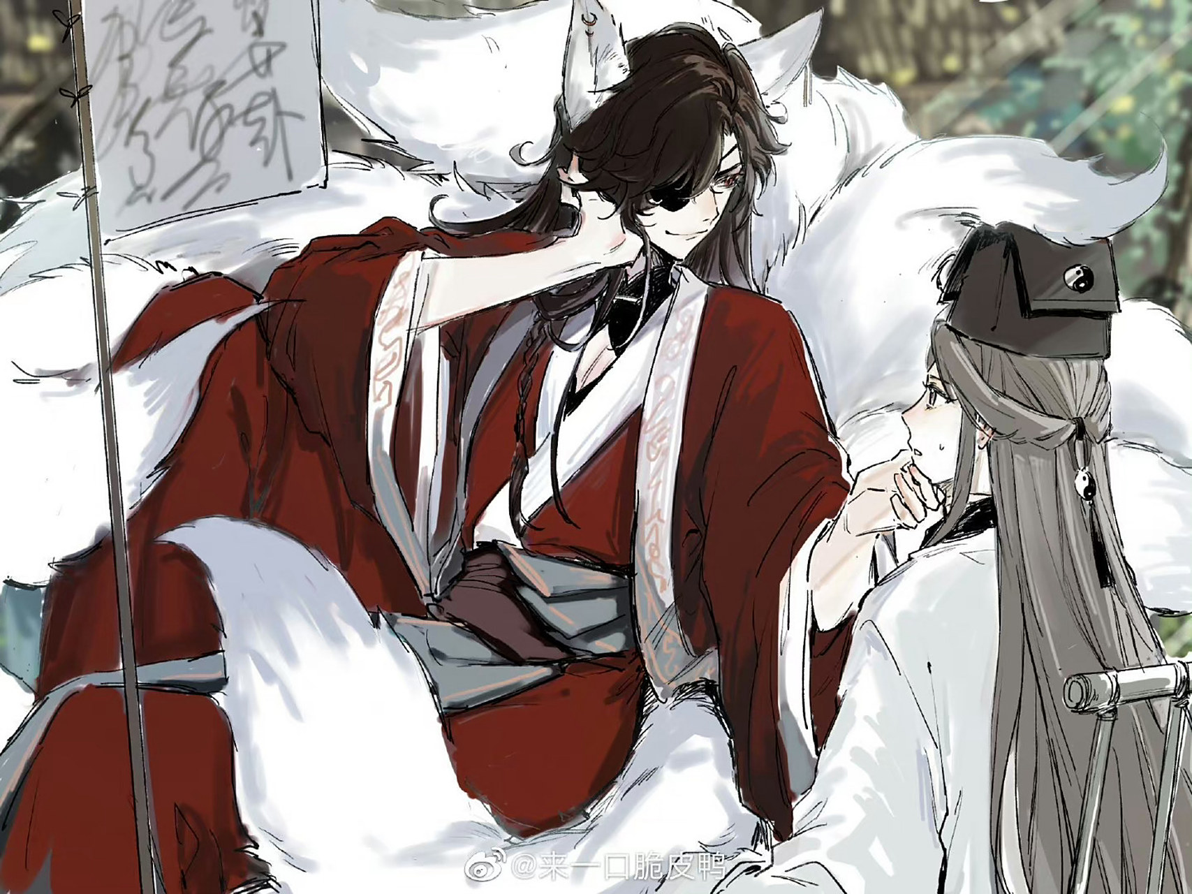 狐狸花x小道士,"道长哥哥想抓我?