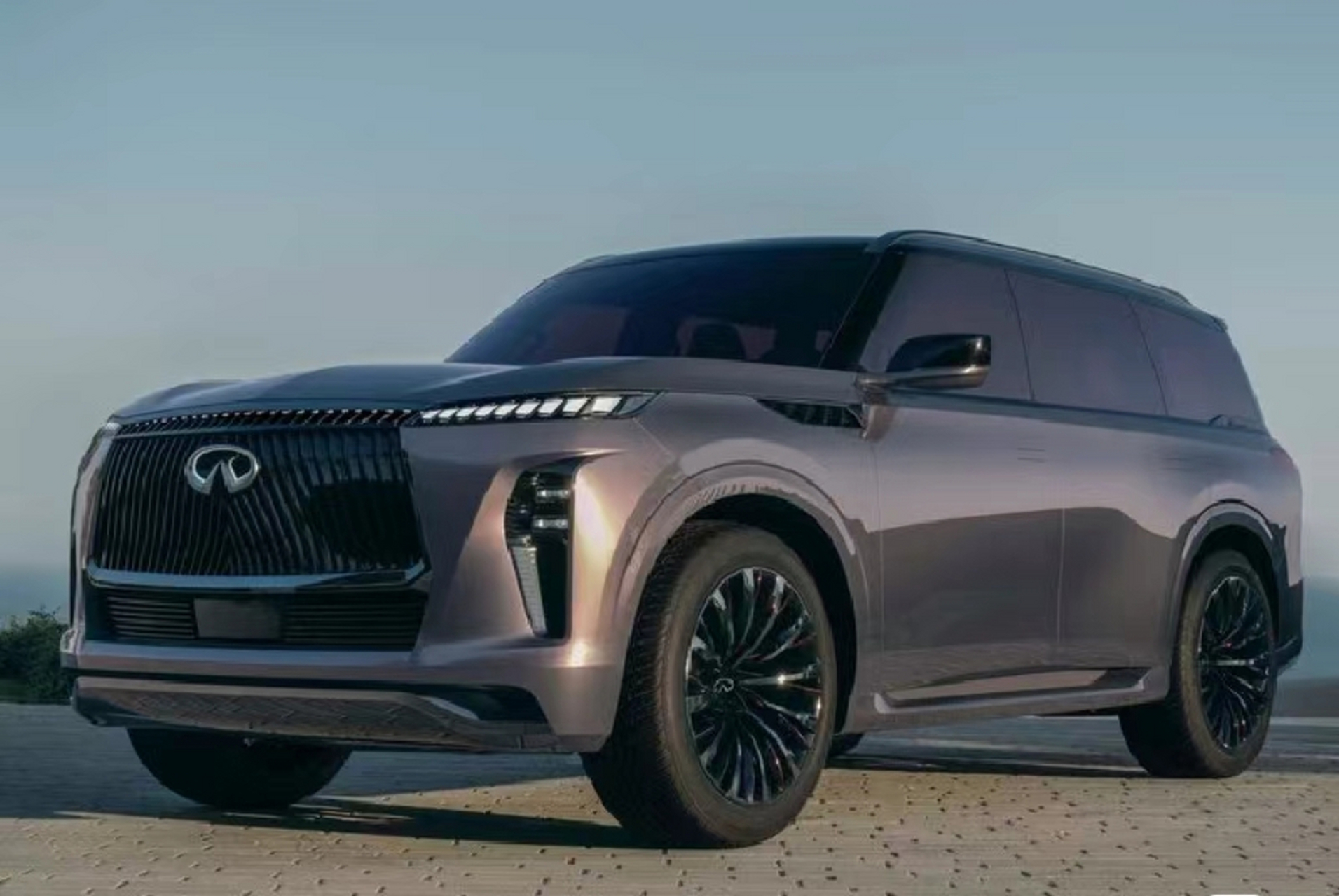 全新一代英菲尼迪qx80即将发布,这造型你打几分?