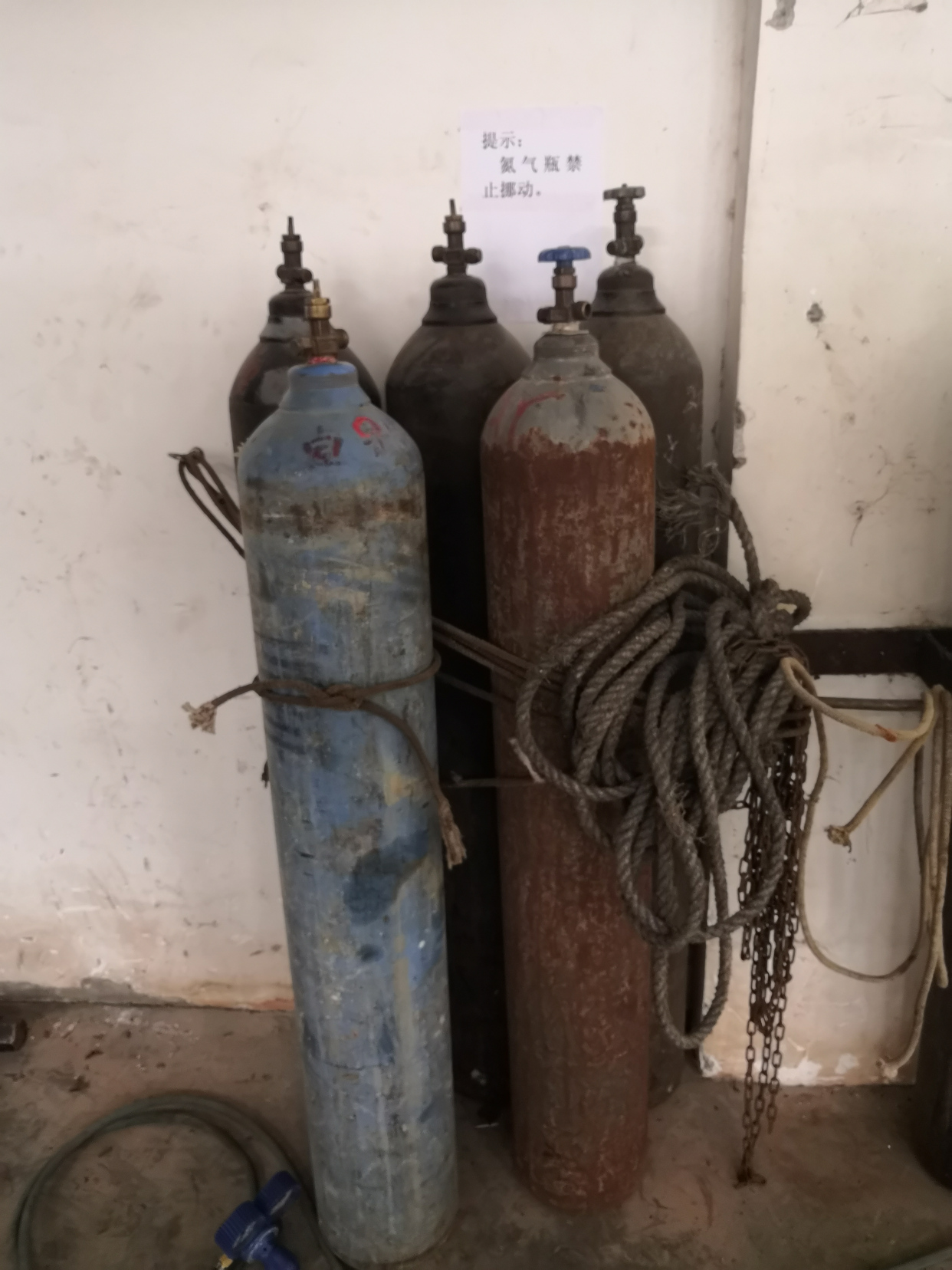 工业气瓶氧气瓶和乙炔瓶检查常出现的问题隐患