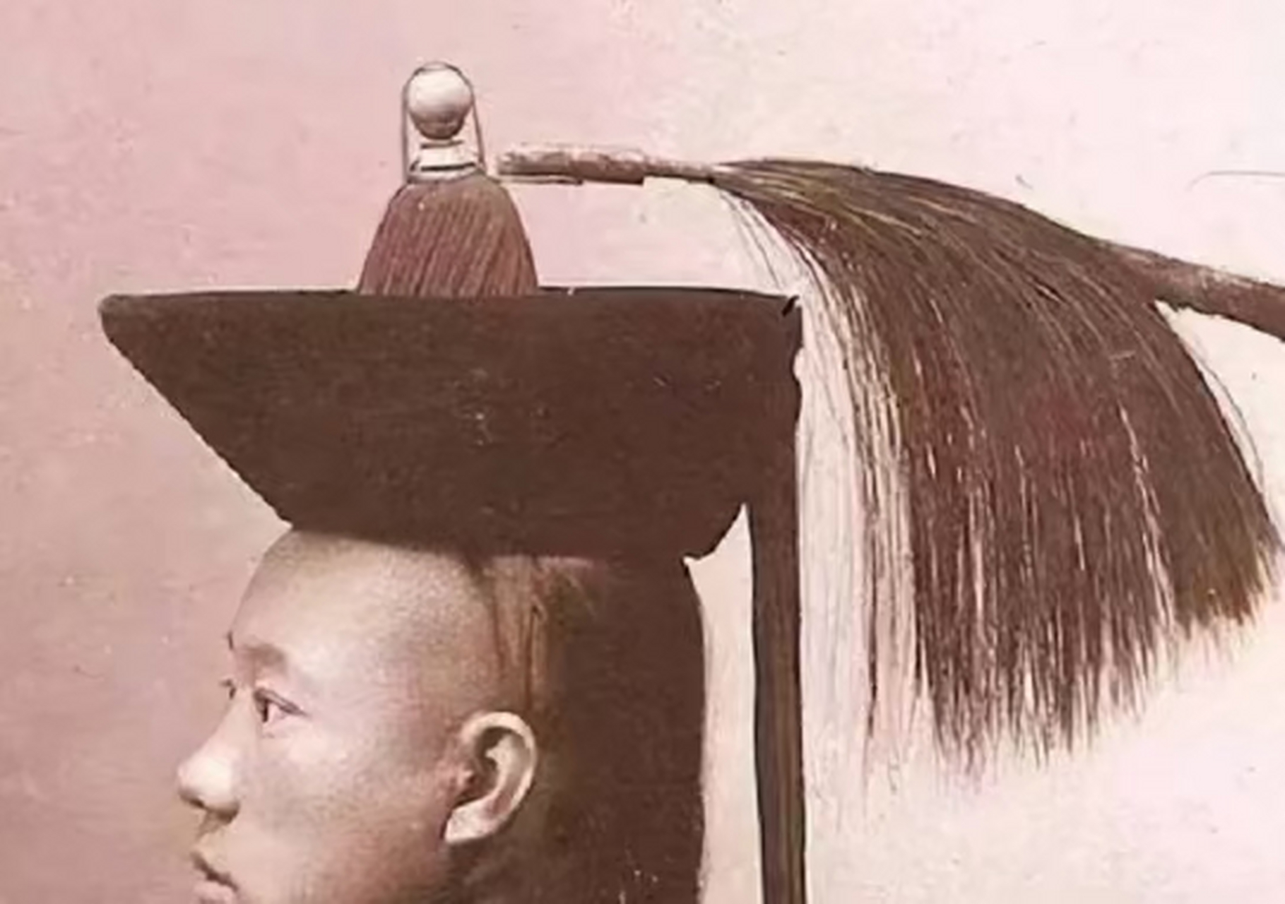 现实 生活中的 大清发型 影视剧中美化太多了吧