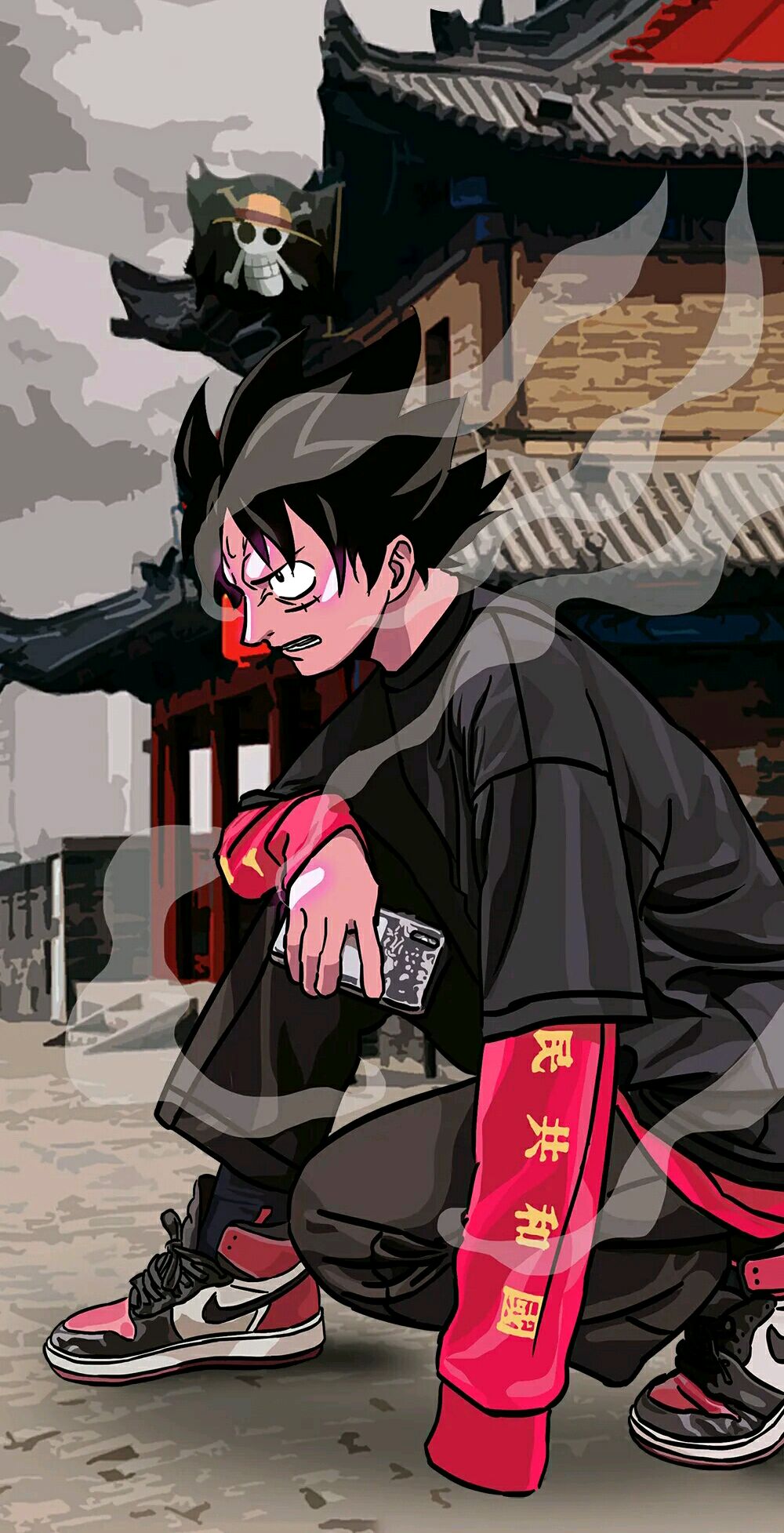 海贼王壁纸,潮流风格