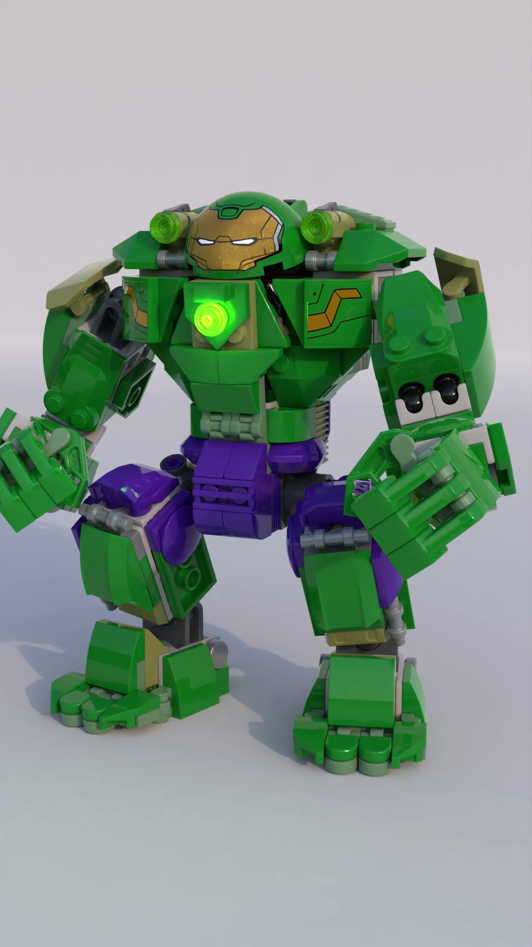 乐高浩克反浩克装甲