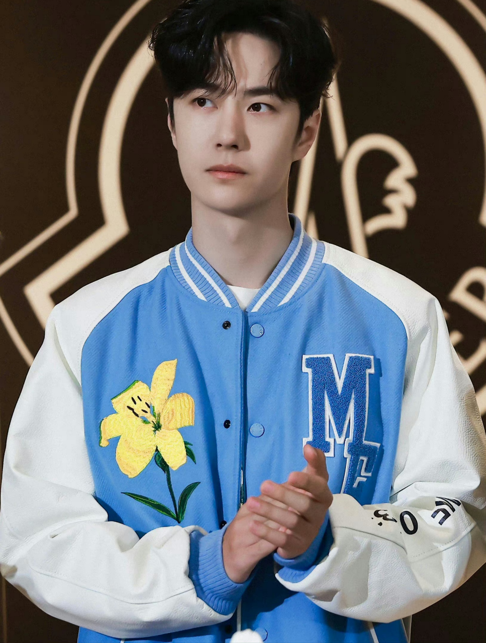 王一博moncler全球代言人#  智者不入爱河 寡王一直爱博98