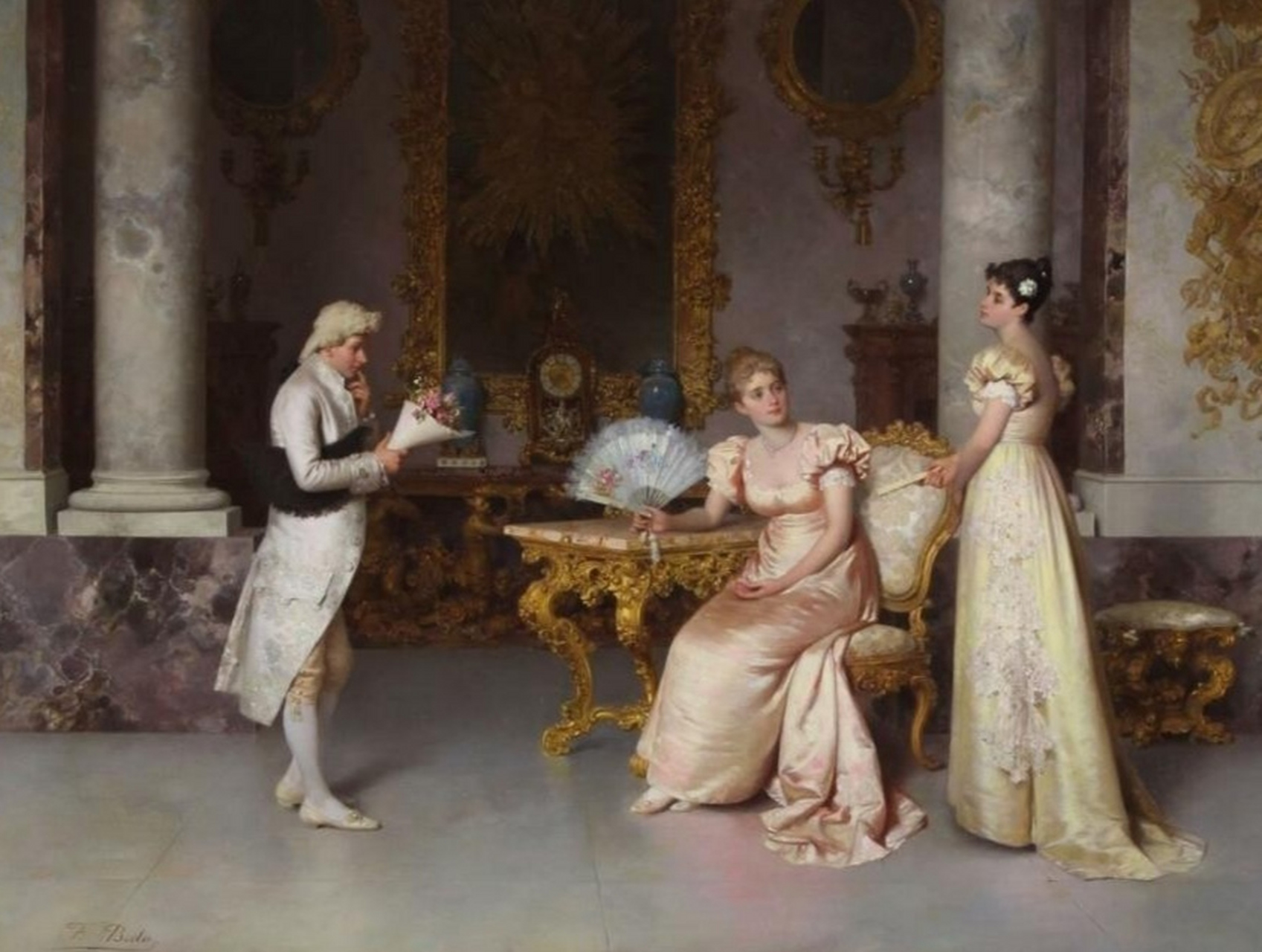 十七世纪～欧洲古典人物油画大师作品～欣赏.