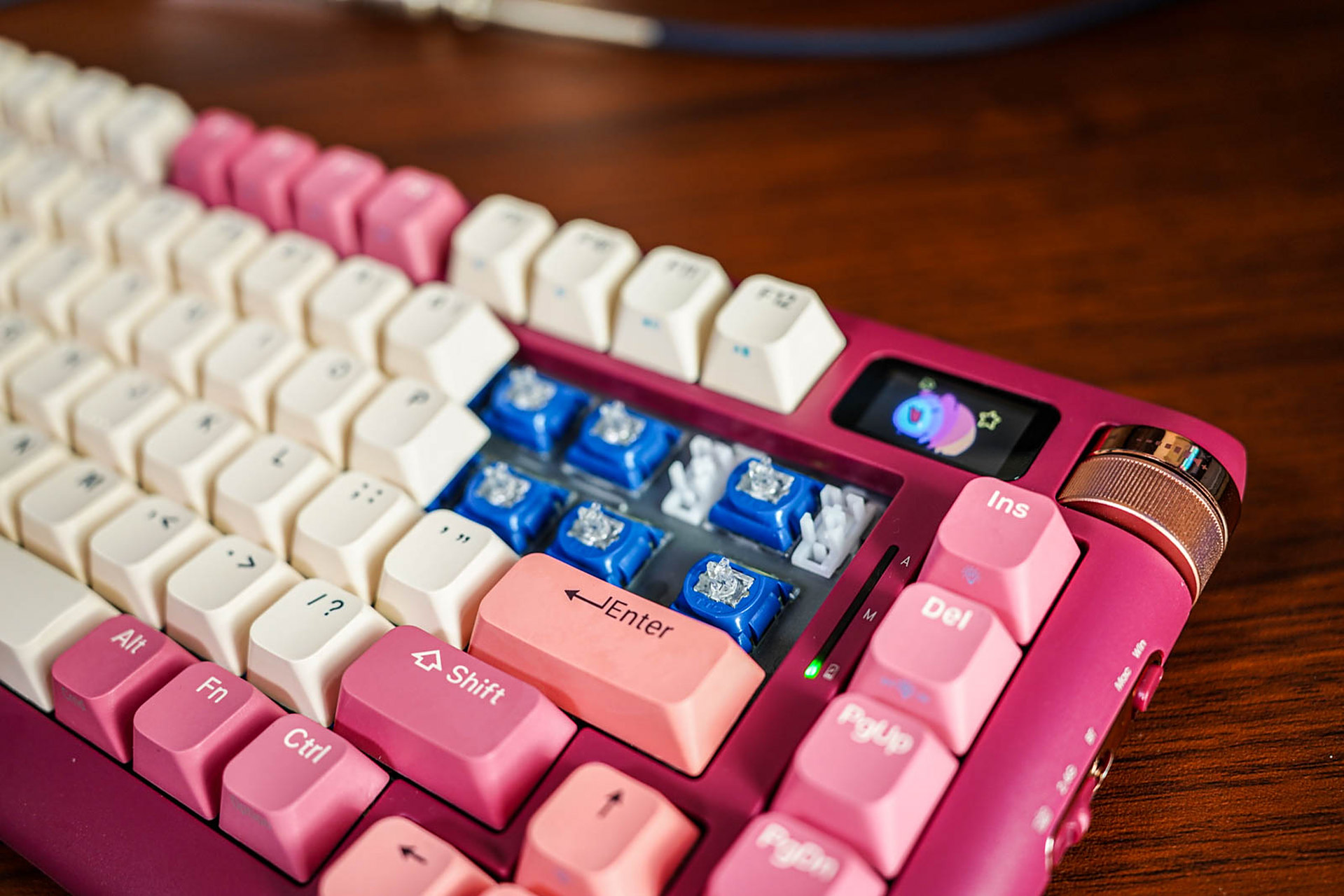 斩女级颜值 ttc轴体海王星轴丨虎八兔f75机械键盘 96关键词96