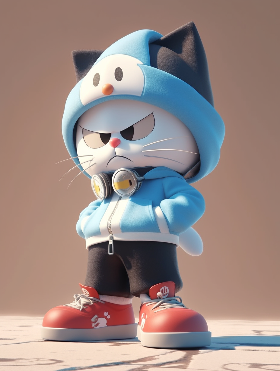 机器猫酷酷头像壁纸背景图表情包