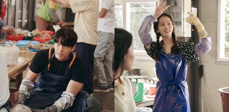 相恋七年金宇彬申敏儿罕见同台宣传新剧,男方紧盯女友眼神拉丝