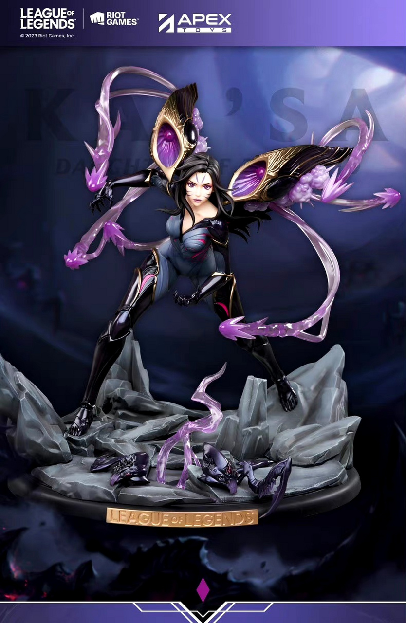 模型欣赏:apex 英雄联盟 lol 虚空之女 卡莎61艾卡西亚暴雨 .