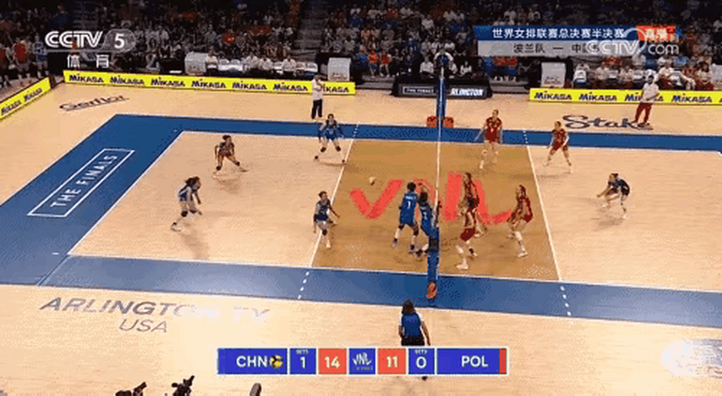 "乱球天后"王芸璐在2023年vnl上展现了个人的代表作!