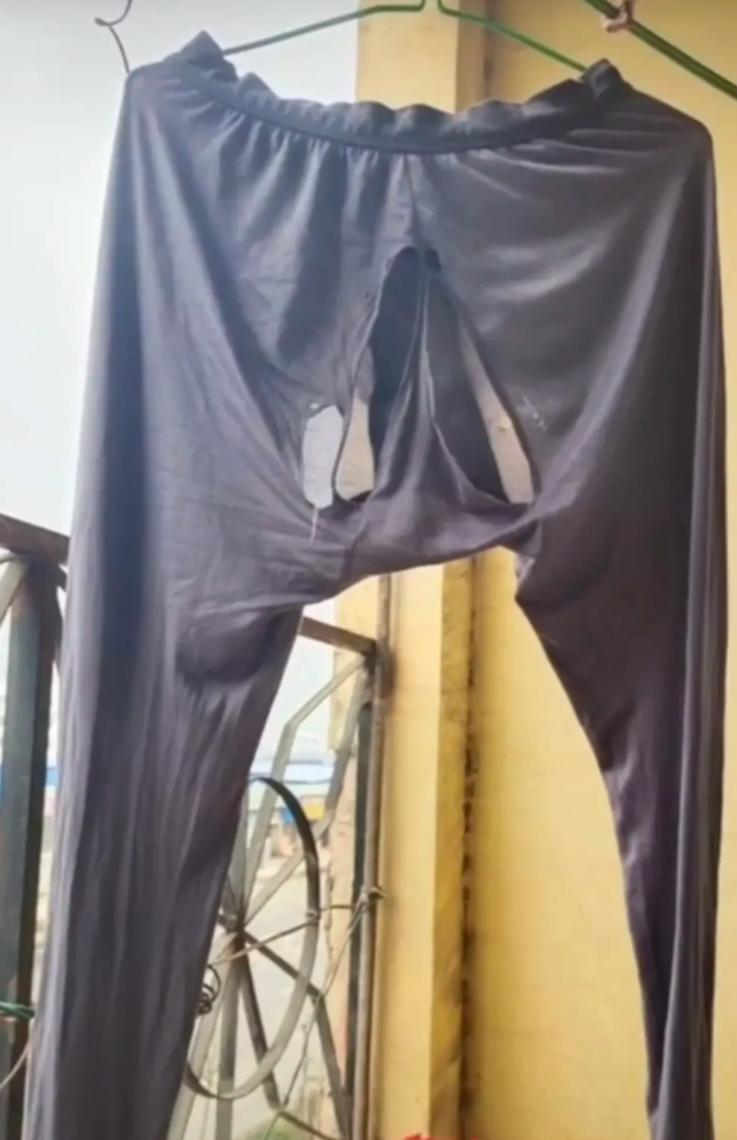 老公太节俭了,无论衣服还是洗漱用品,穿破了也不舍得扔掉.