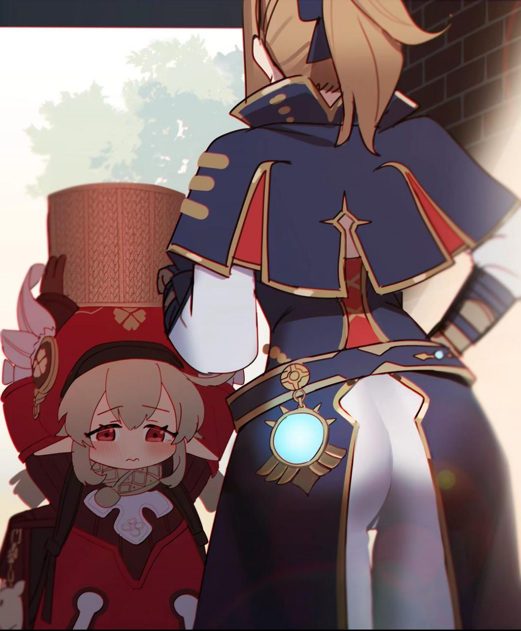 又挨琴团长骂了!好啦好啦,让七七分点新鲜榨的椰汁分你吧[三哈]#原神