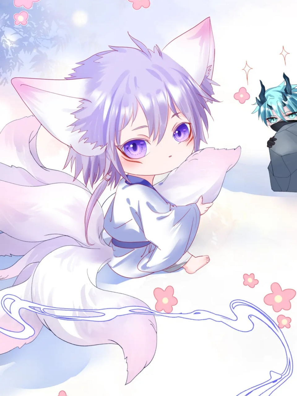 [打call] #魔尊要抱抱# ##漫画#   画师wb:_魑羽_(漫画主笔)