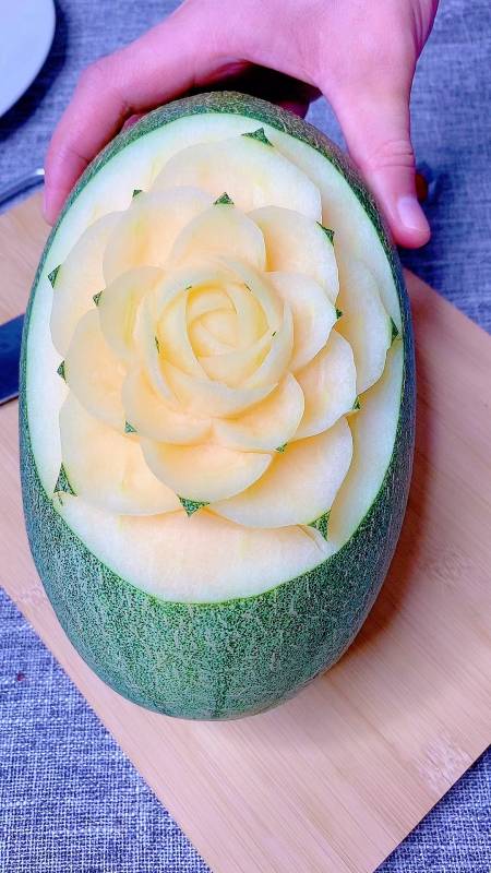 创意哈密瓜吃法,你吃过吗?