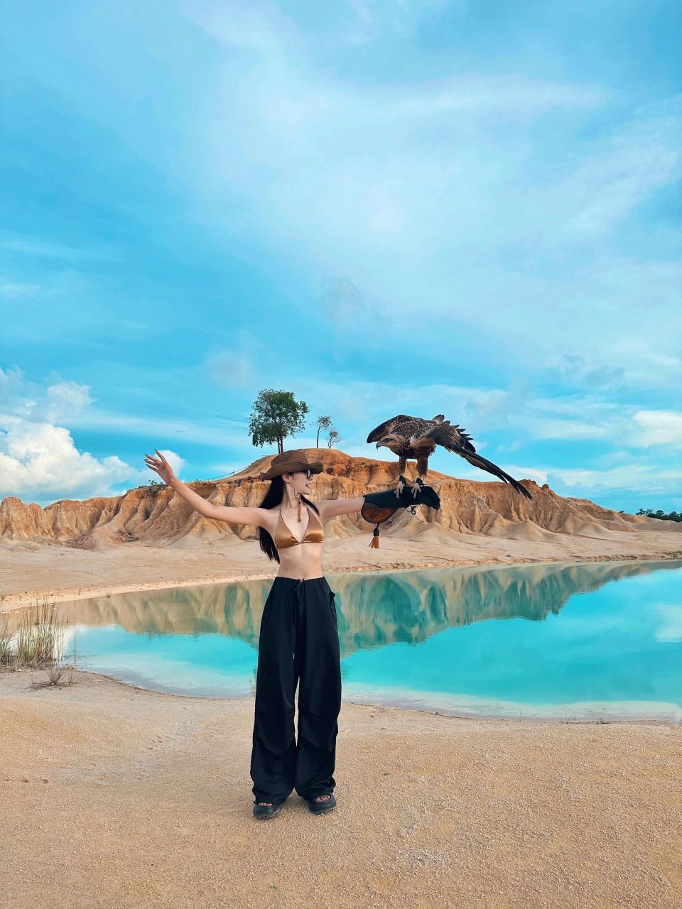 新加坡后花园7515一半沙漠一半蓝湖的人间仙境|||955月刚刚从