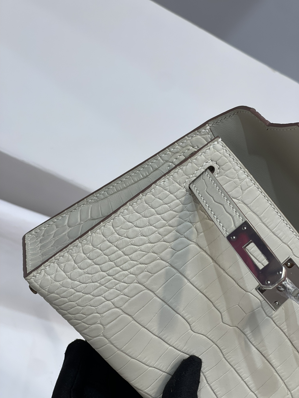 95新出一枚银扣 kelly mini 二代19cm.