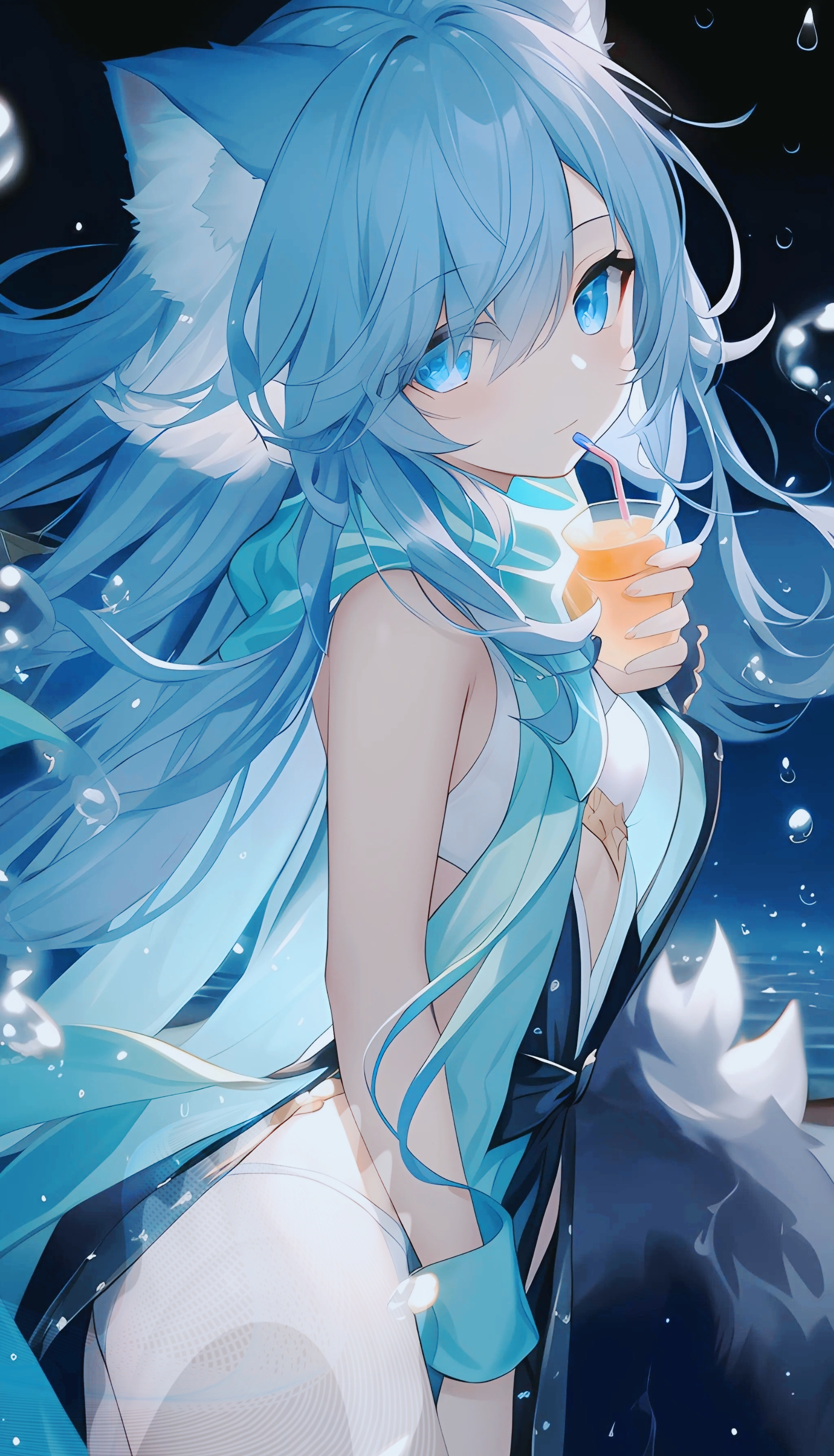 原创高清海边梦幻小仙女