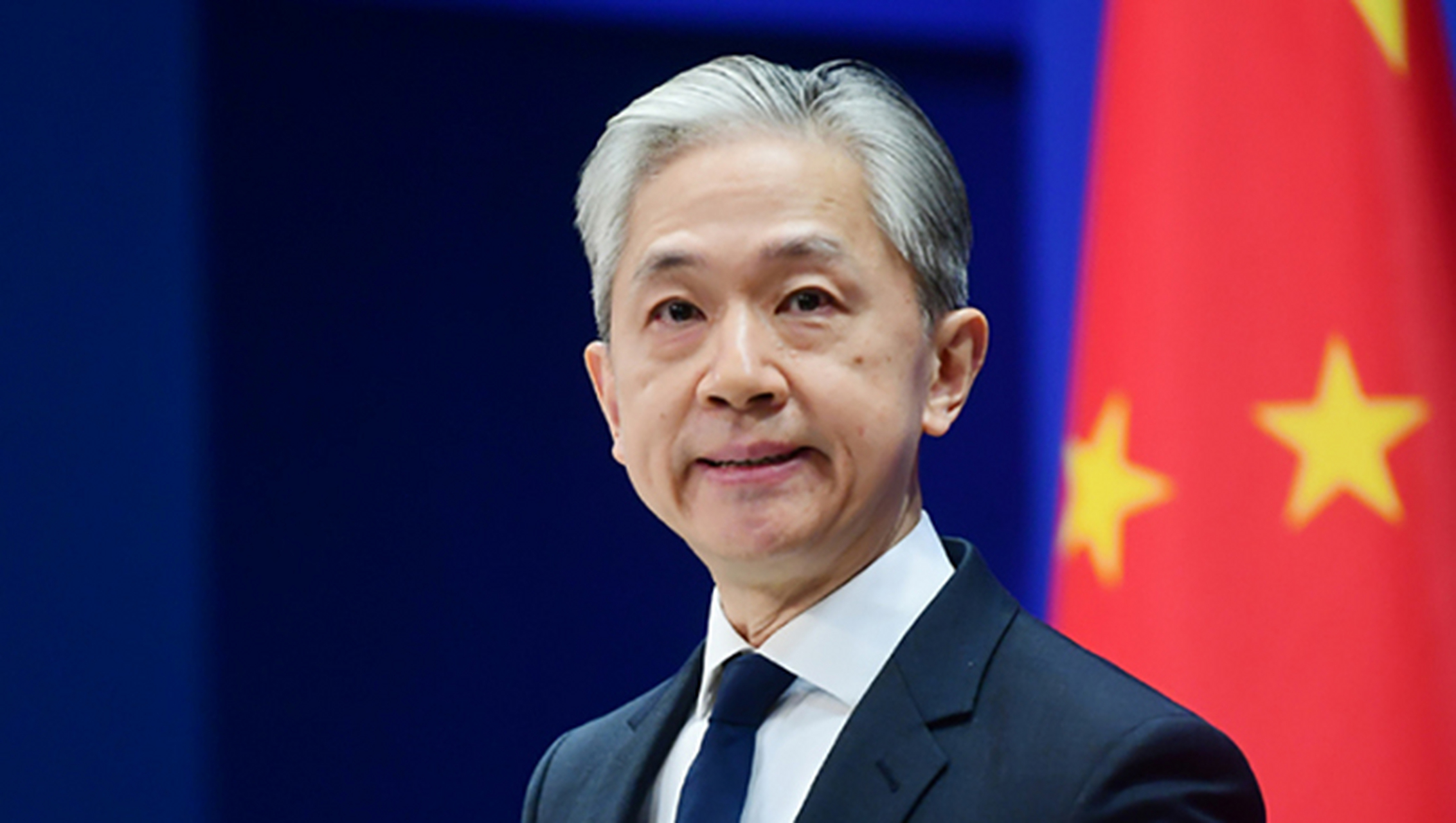 德国外长警告中国中方回应#  汪文斌:"解决台湾问题