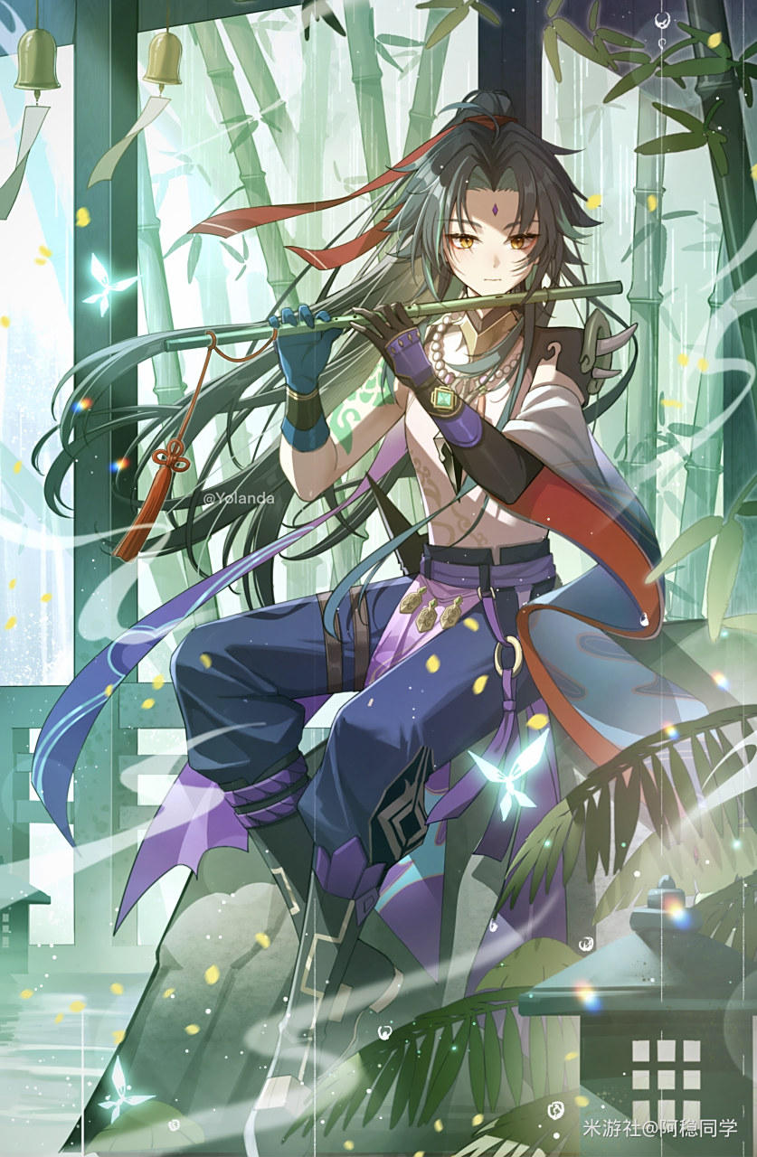 成功捕获魈上仙[耶耶耶]#原神# #二次元美图