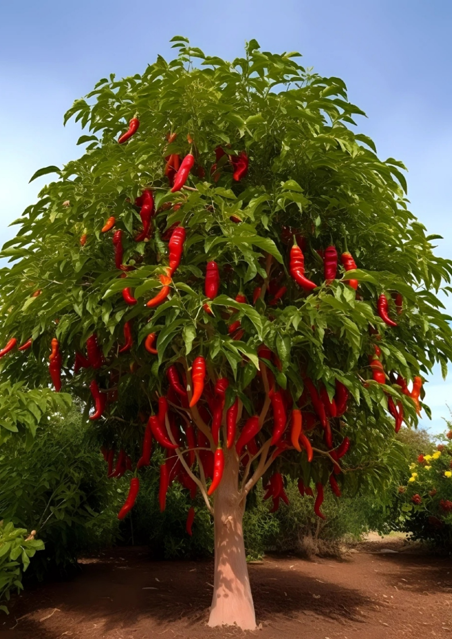 木本辣椒树的品种图片