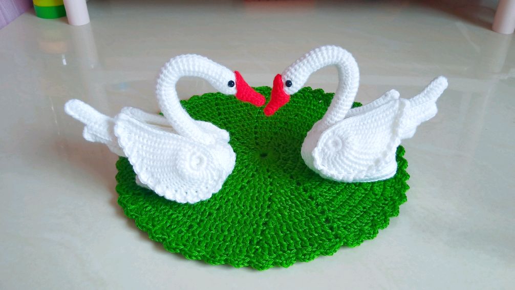 遇见喜欢的就别错过啦,赶紧来看看白天鹅的钩织方法(教程五完)