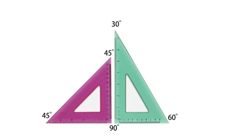 一个三角板上有几个角
