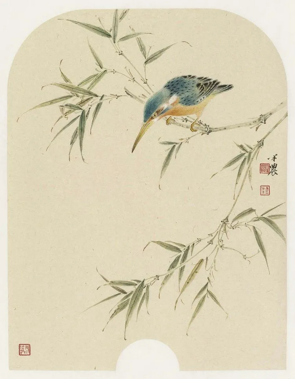 清雅素朴,浙江陈建强工笔花鸟画.#当代花鸟画# #当代中国画