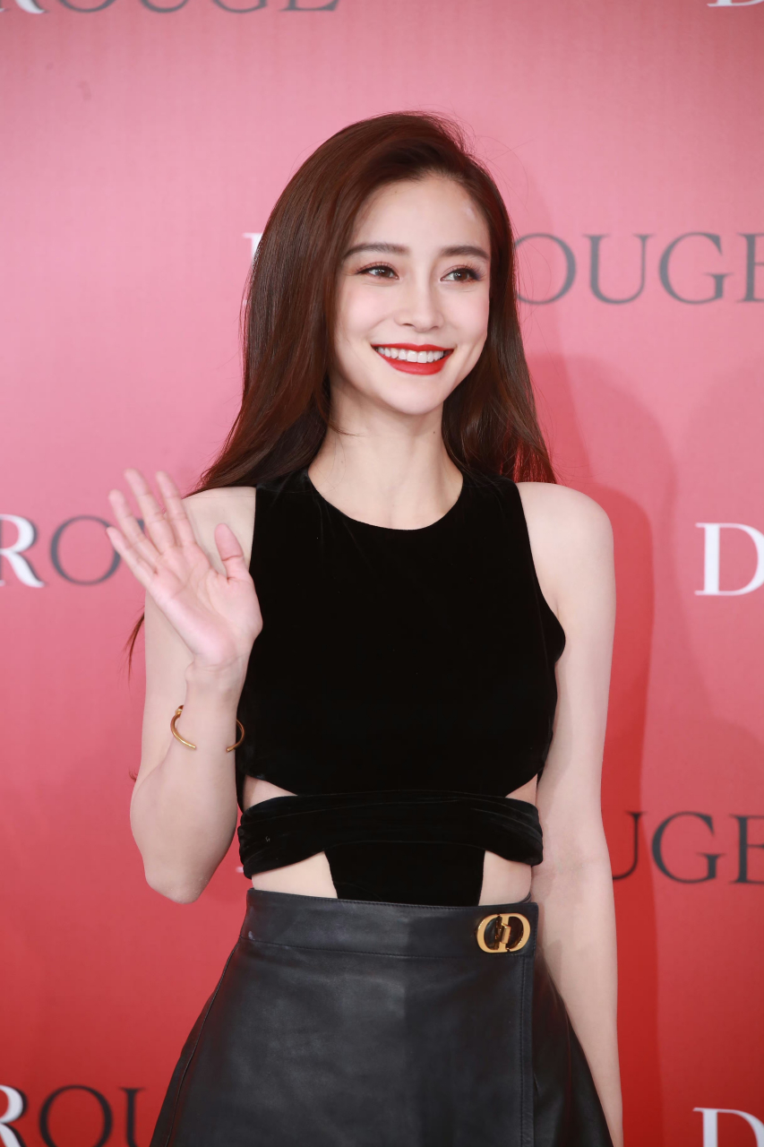 angelababy dior活动现场生图 #美女# #每日娱乐播报