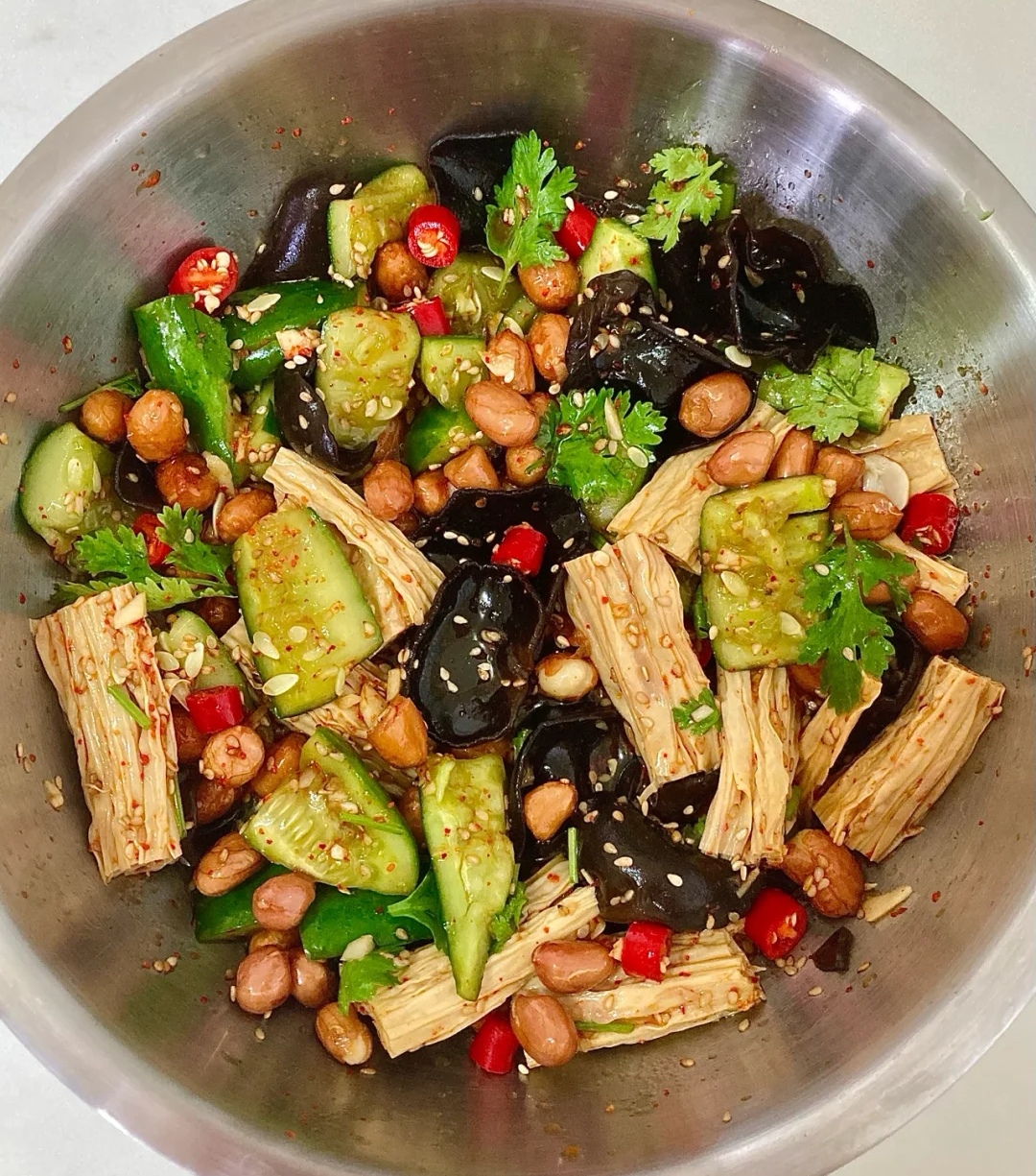 分享六道家常凉拌菜,酸辣脆爽开胃下饭,真好吃