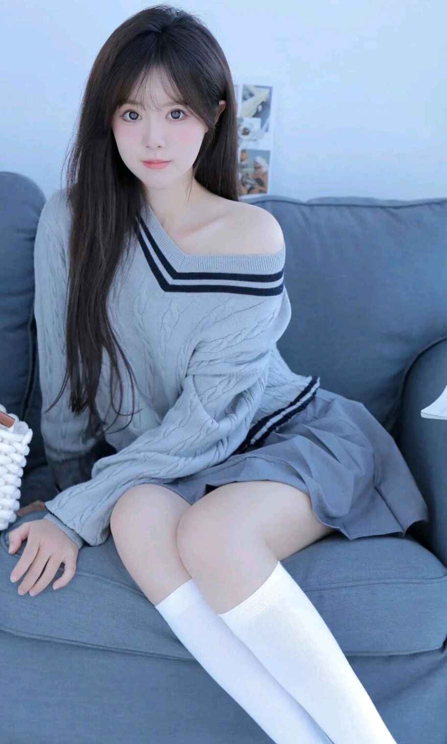 阳光美少女,满满的青春气息