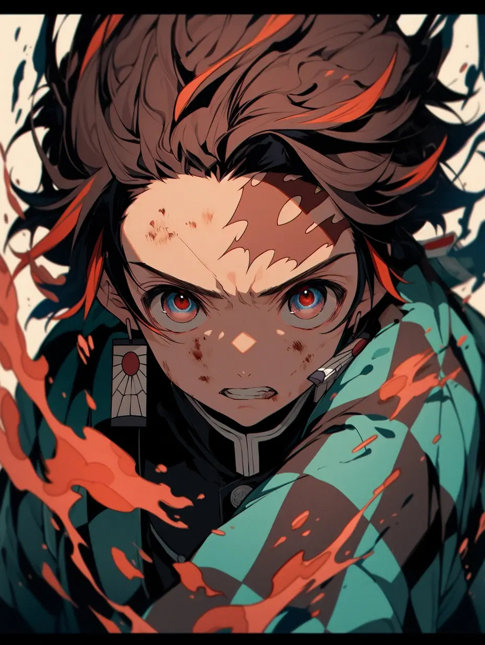 灶门炭治郎# 灶门炭治郎 火之神神乐97