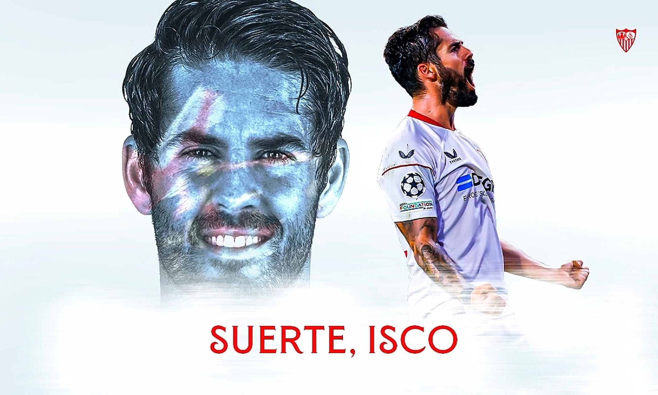 塞维利亚祝愿伊斯科在职业生涯的新挑战中好运.