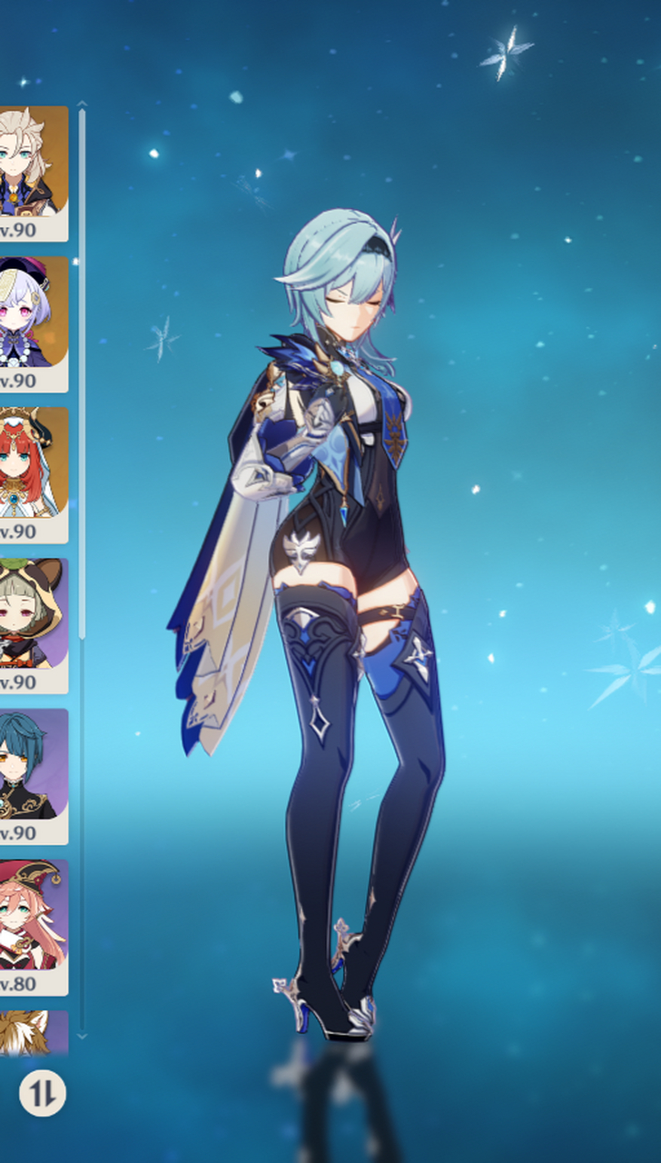 优菈的身材,还真是提瓦特天花板的存在!#游戏# #原神# #二次元