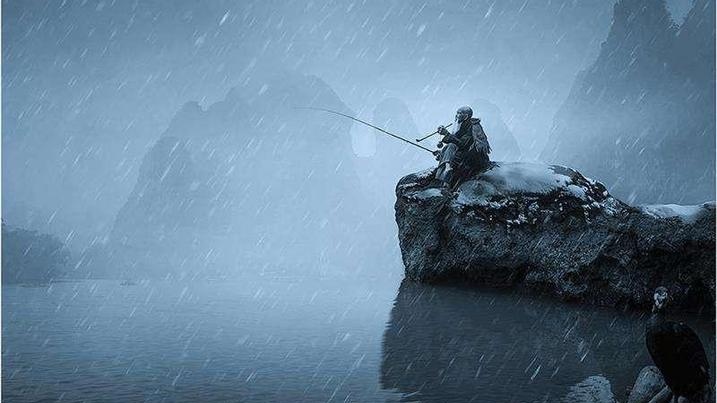 八声甘州·天涯孤客/●蓝仁德(山东)