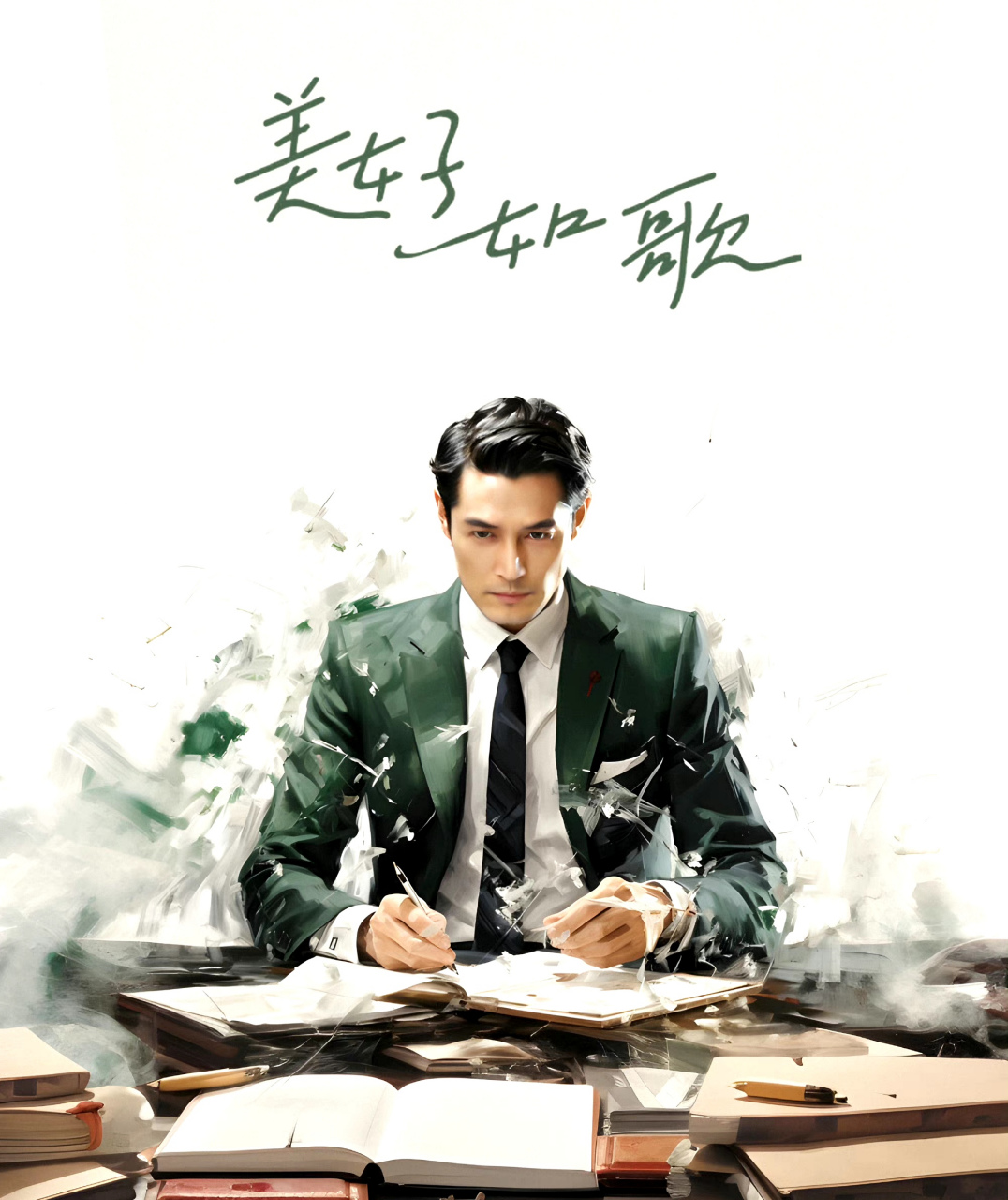 都是都干部,得力安官宣胡歌为全球代言人,得力,美好如歌.