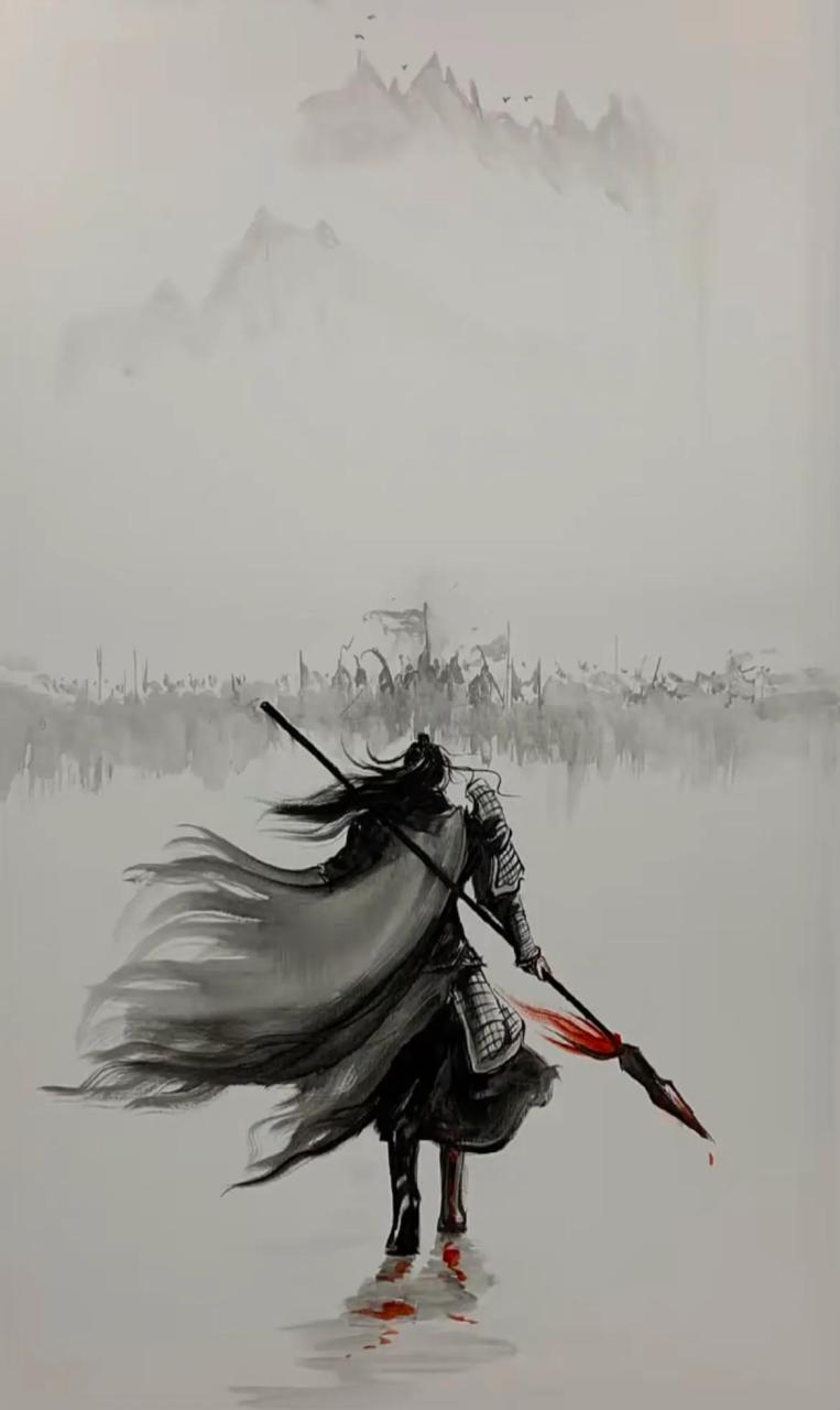 古风侠客插画:"十步杀一人,千里不留行".#动漫# #插画# #国风召集令