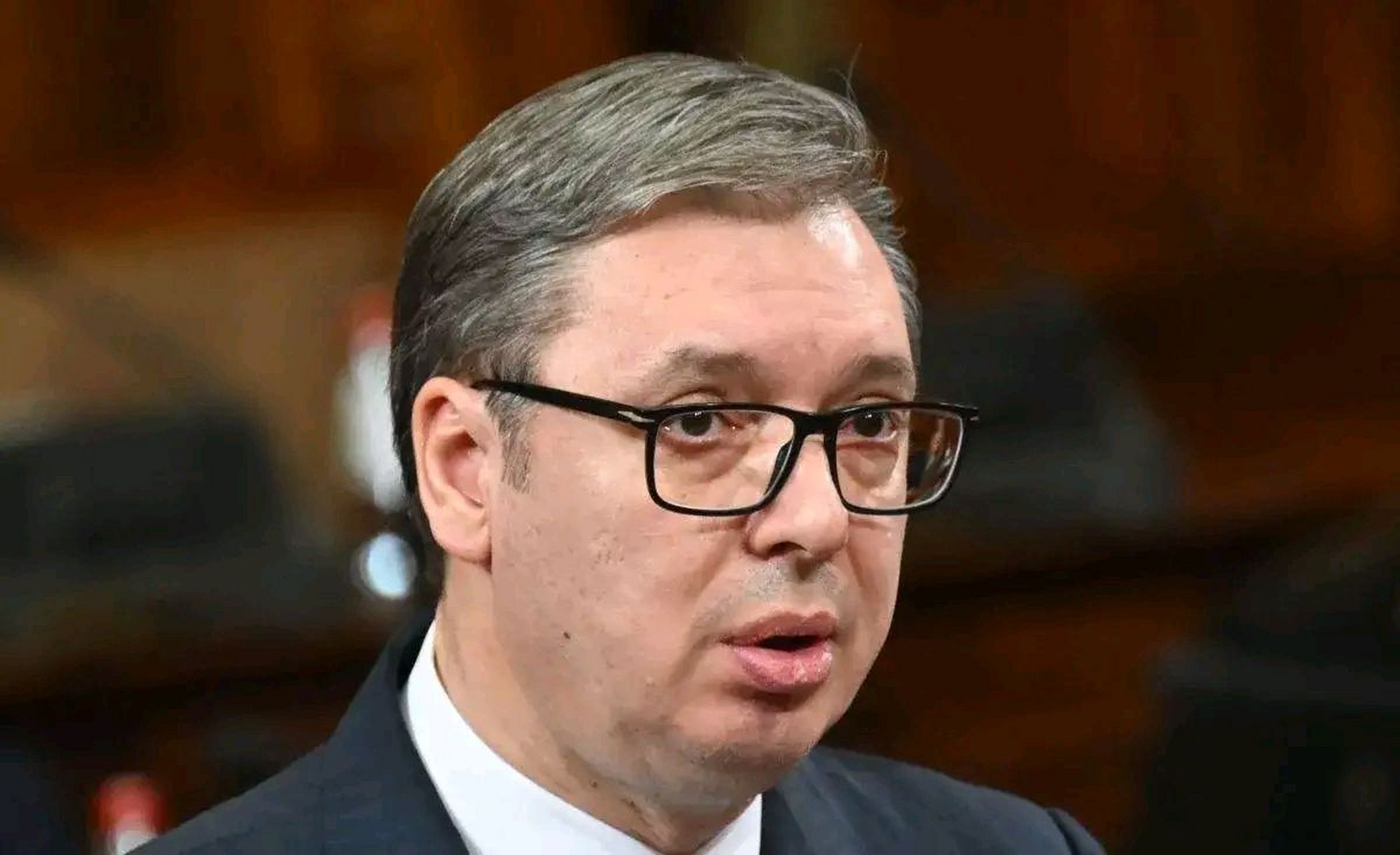 塞尔维亚总统亚历山大61武契奇强调:"我们将继续奉行对美友好的政策