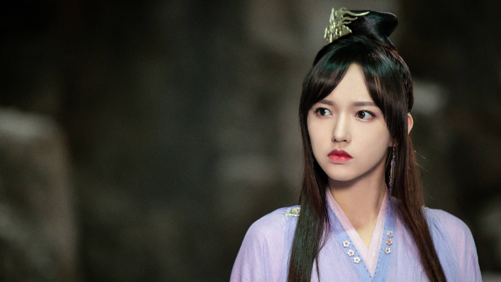 演员程潇,电视剧《灵域》粉颊乌发,婉约灵动,请看剧照