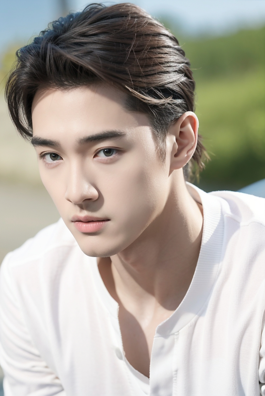 惊艳帅哥写真,帅气美男子人像写真艺术照#帅哥